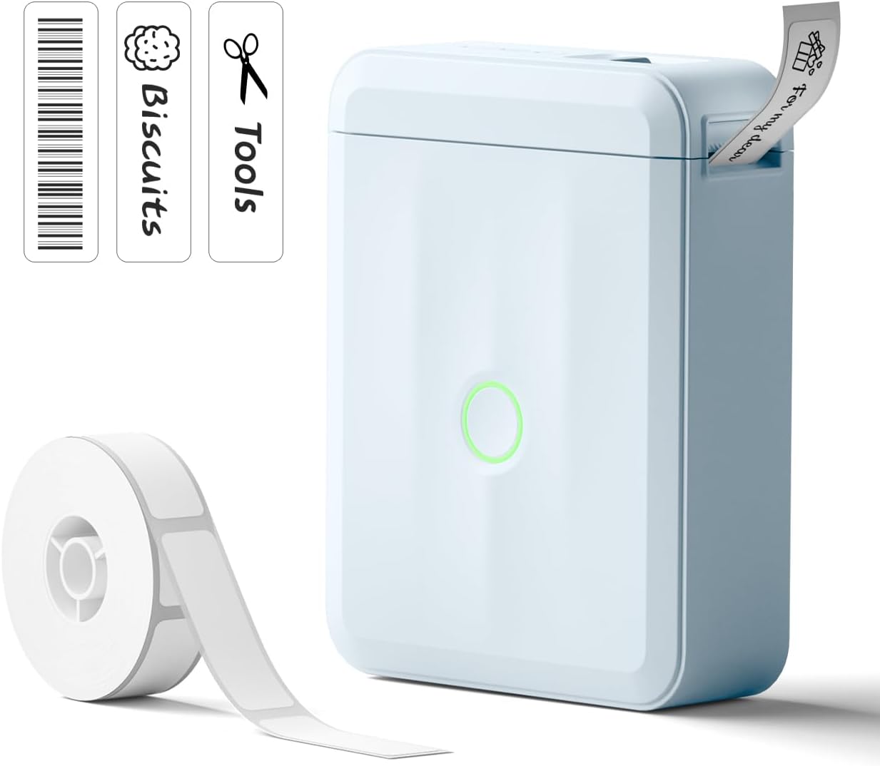 Label Maker Machine Bluetooth Label Printer for School Home Office Organization,Wireless Mini Labeler